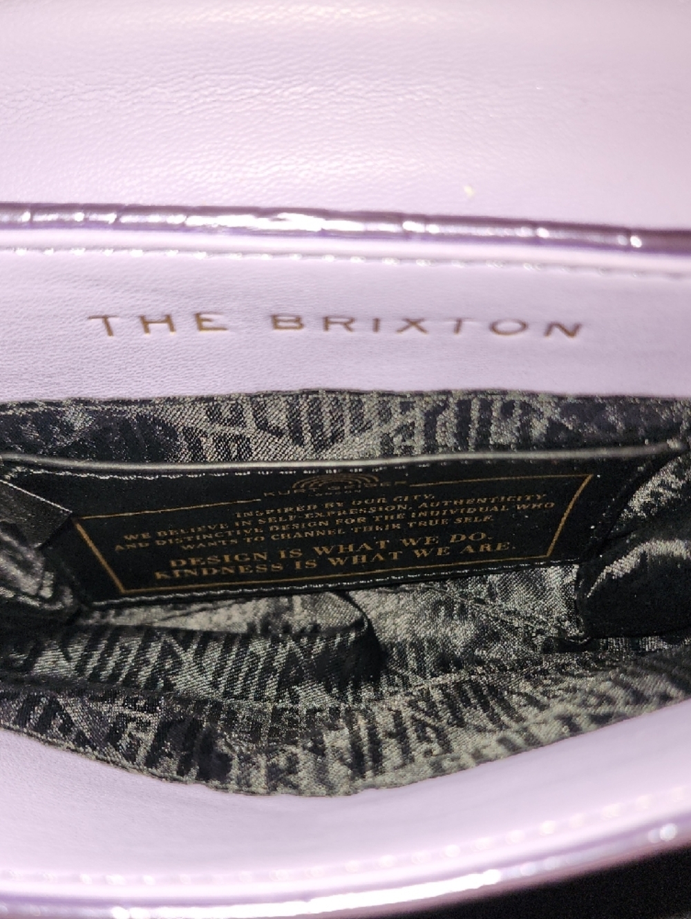 Kurt Geiger London Mini Brixton Shoulder Bag. Croc-Embossed Chain. - Picture 8 of 16